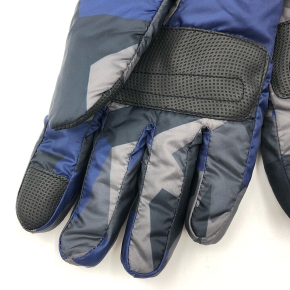 SOLD-Hawke + Co Camo Gloves Blue Fractal Field Sz S / M Men's - Picture 5 of 7